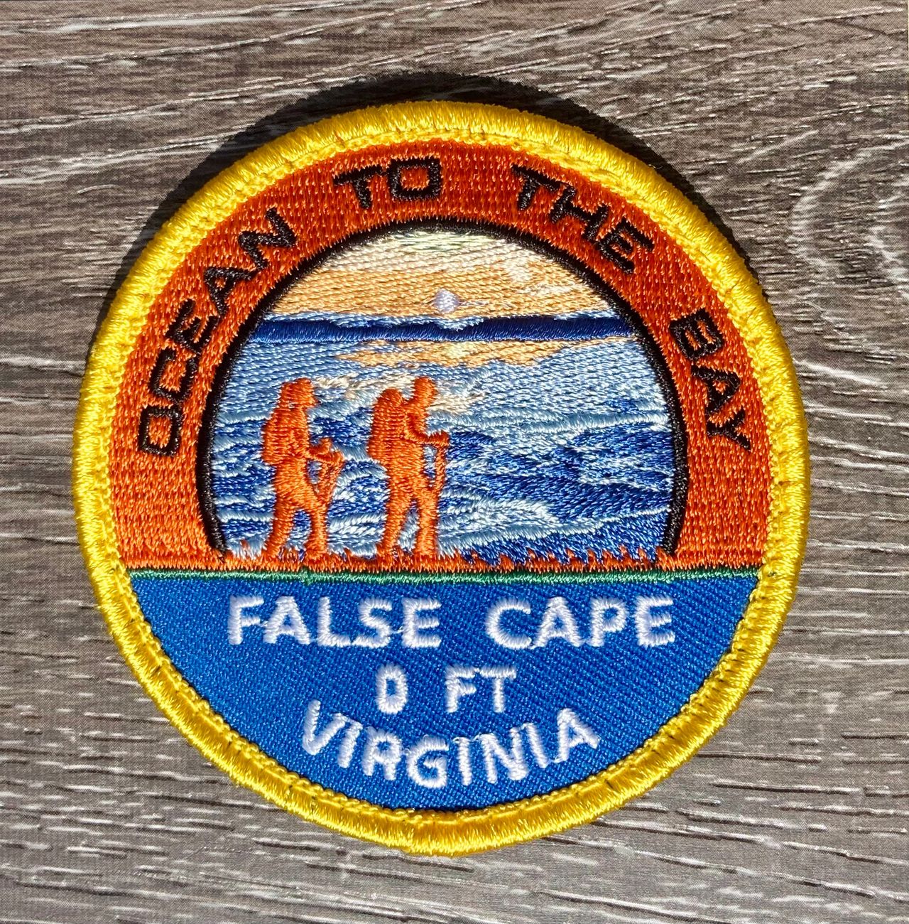 False Cape Virginia Hiking Patch