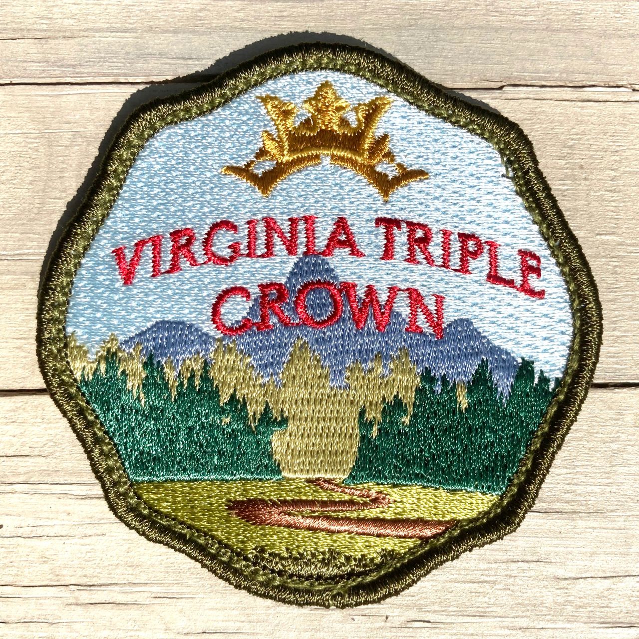 Virginia Triple Crown Hiking Patch