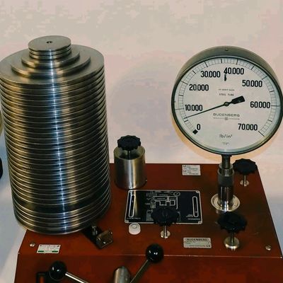 Our Budenberg Deadweight Tester can test up to 60000psi, the highest range in Newcastle Upon Tyne