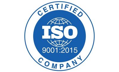 We are an ISO 9001:2015 Certified Company and have held this accreditation for over 20 years.