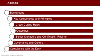 Agenda for the Consumer Duty Course