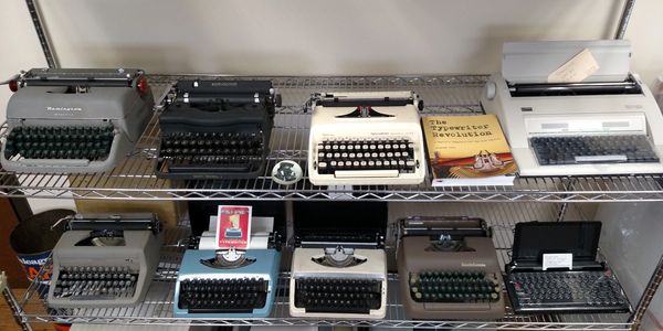 New Typewriters, Refurbished typewriters, typewriter repair, typewriter ribbons Burr Ridge Elmhurst