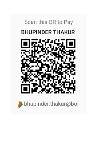 Scan & Pay for Manali Scooty Rental