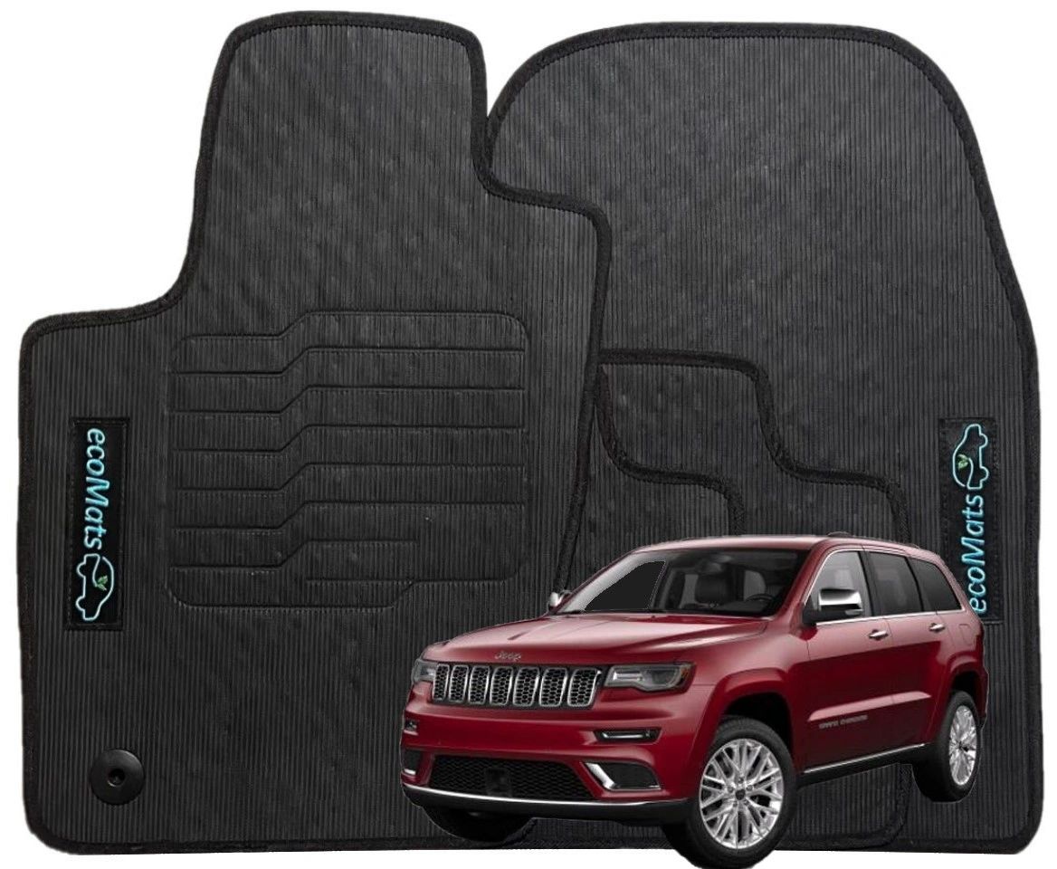 Rubber Floor Mats for 2016 to 2022 Jeep Grand Cherokee