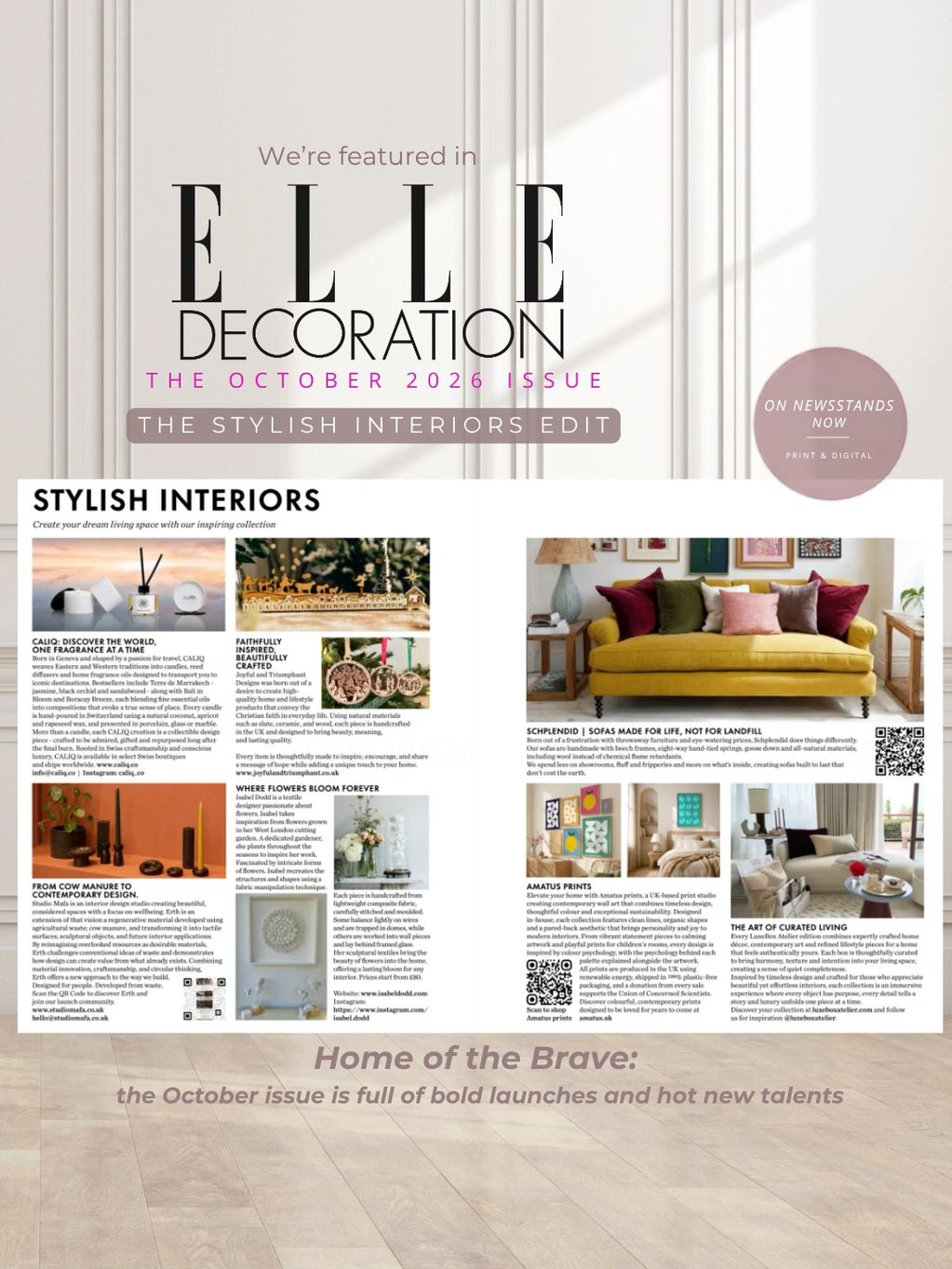ELLE Decoration October 2026 Issue