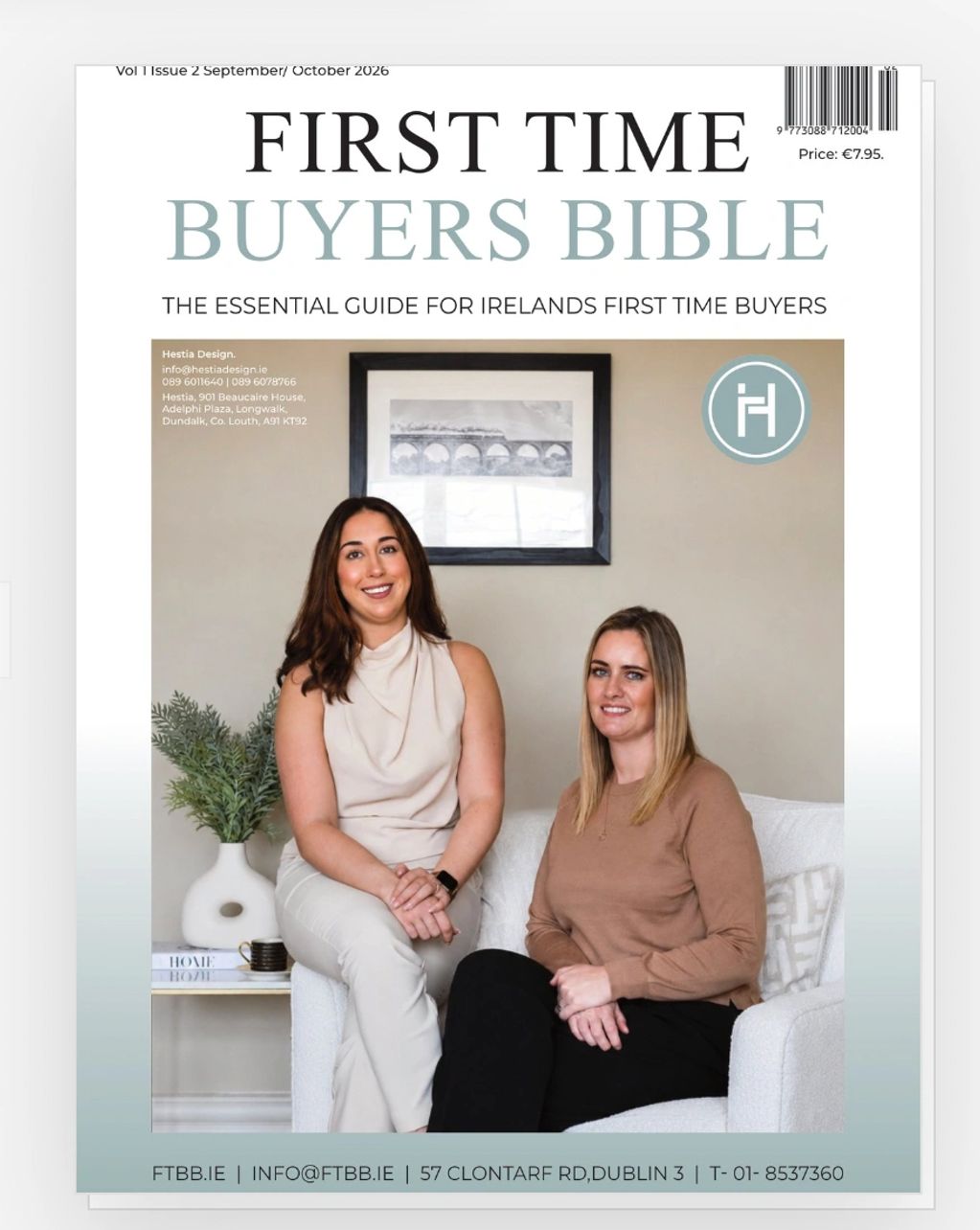 Magazine cover for Irish first-time home buyers.