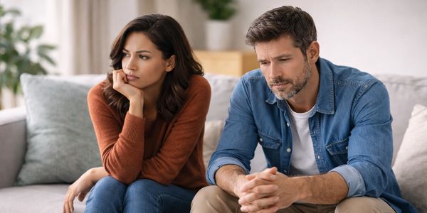 A couple in couple therapy 