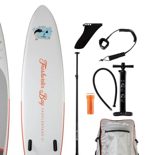 Paddleboard SUP Hire from Surrey SUP Hire who partner with Freshwater Bay for superior equipment