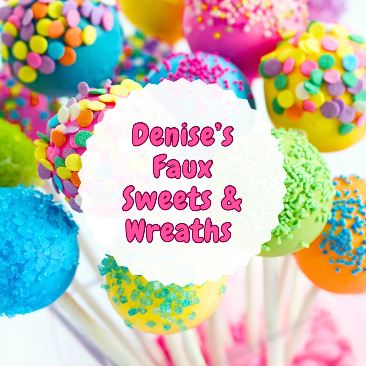 Dessert Looking Candles Denise’s Faux Sweets & Wreaths