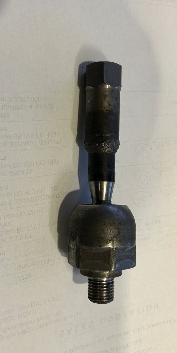 Steering rack knuckle