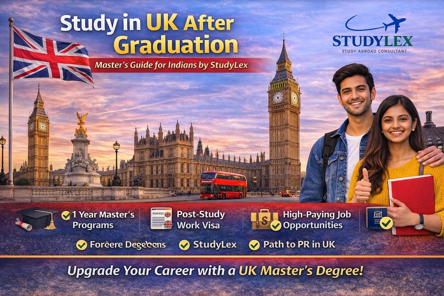 Study in UK After Graduation: Master’s Guide for Indians