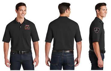 Sharps Custom Auto (Black) Logo Design Polo's. Call for pricing & availability.
Sizes: Small - 5XL