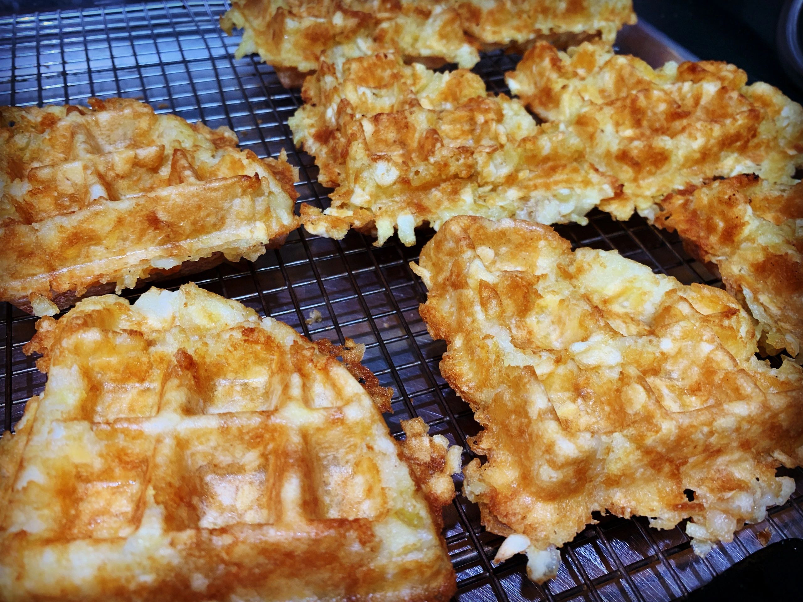 Hashbrown Tot Waffles!!! Available At All Richmond Area Locations