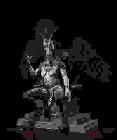 Baphomet Industrial music and Satanism