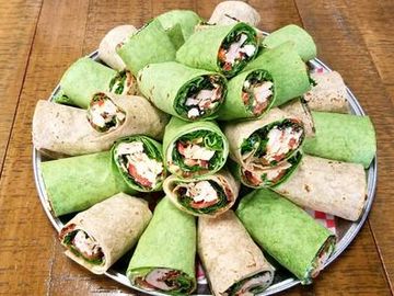 Let your imagination create the perfect wrap for you!  Multiple wrap types & cold cuts available!