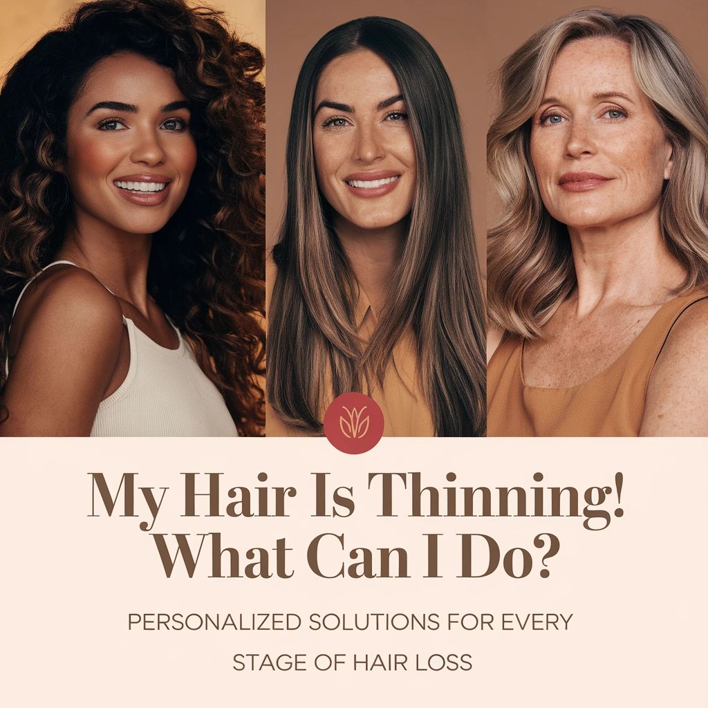 An image of diverse, colorful, healthy-looking food items grouped together to represent a balanced diet contributing to hair health.