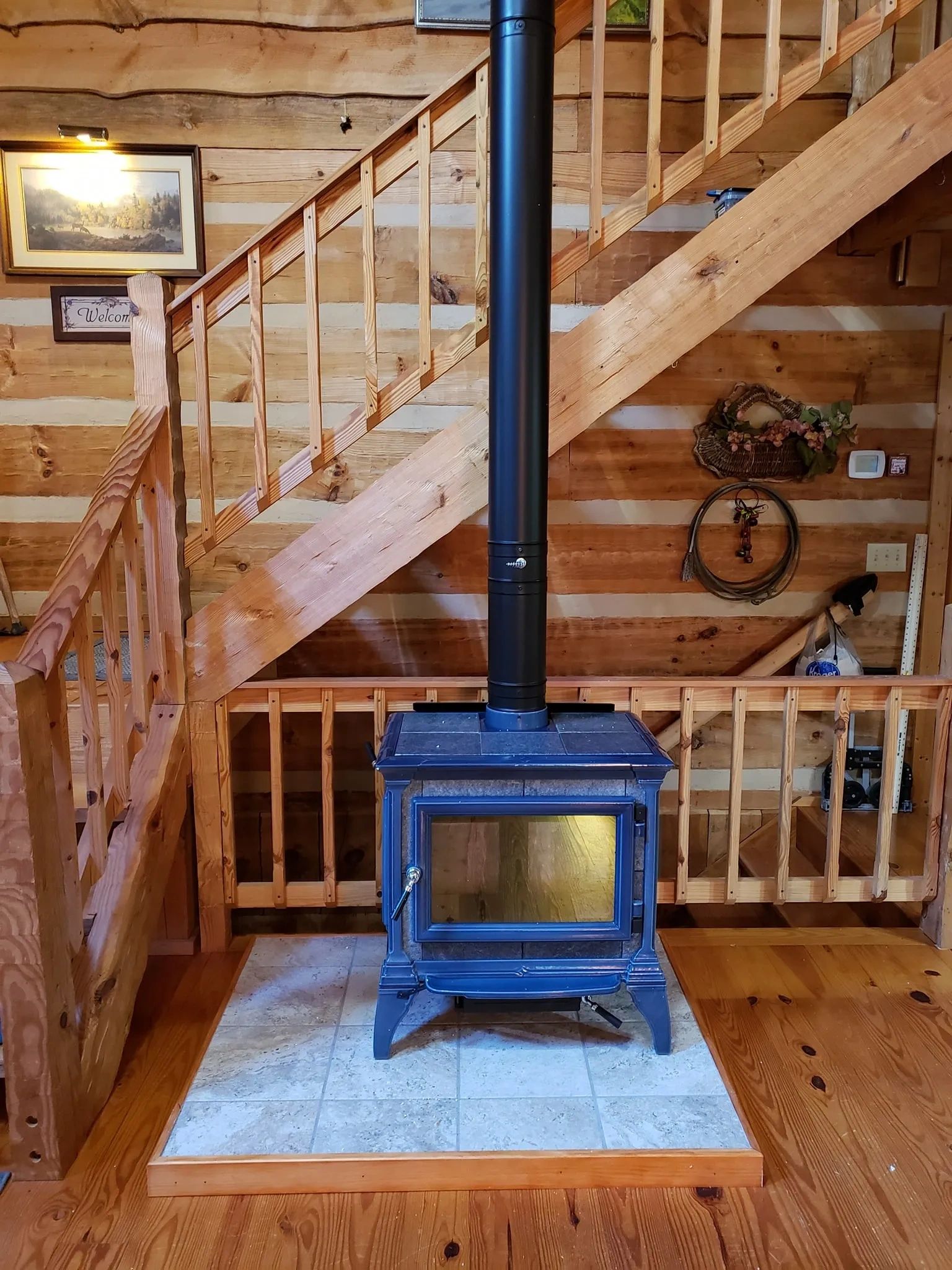 Hearthstone wood burning fireplace stove