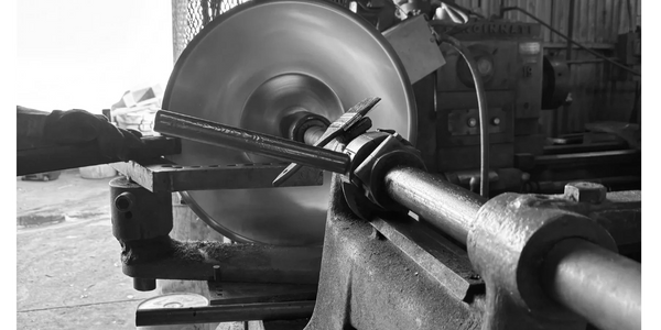 Large metal spinning machine with a 52-inch diameter capacity