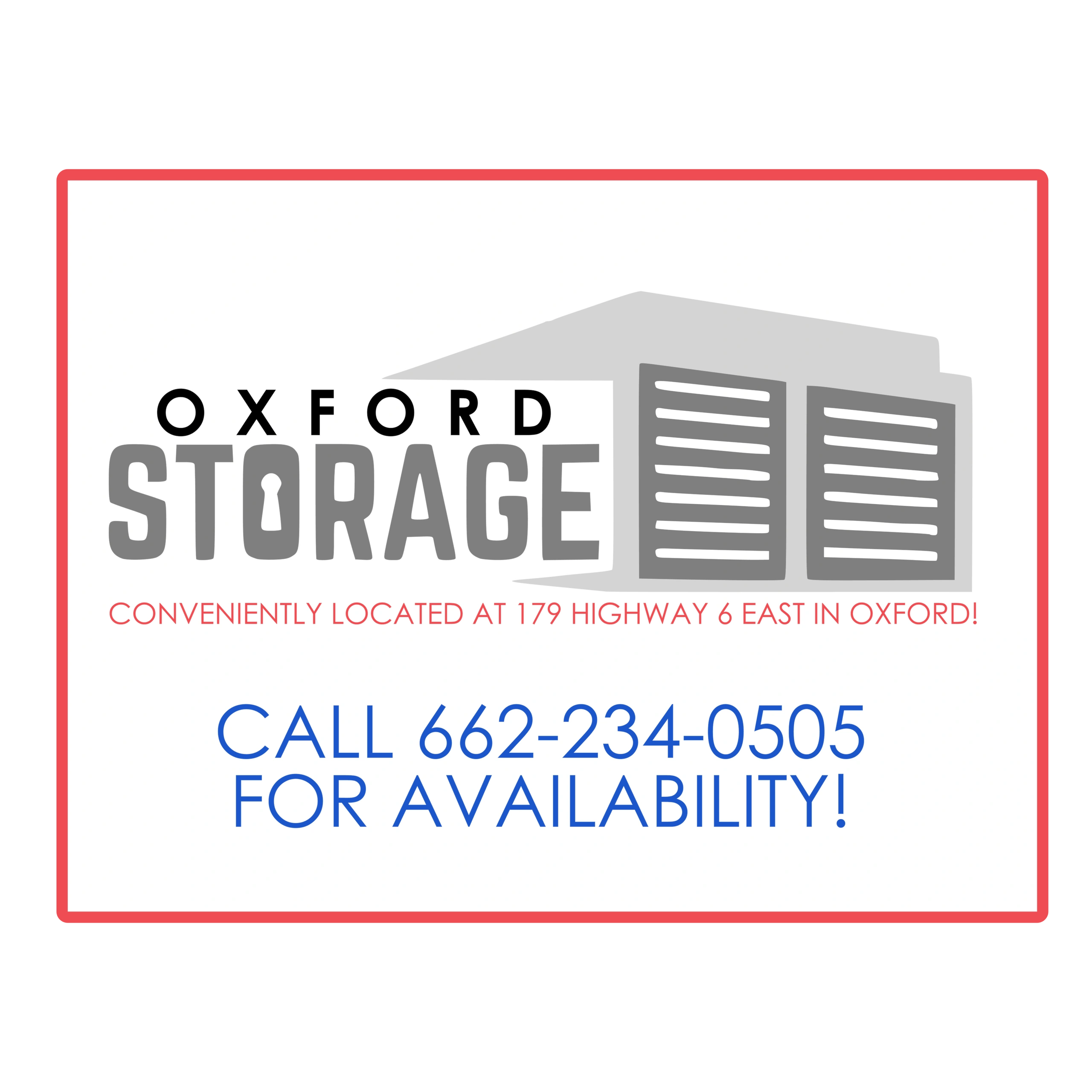 Secure RV Storage Units