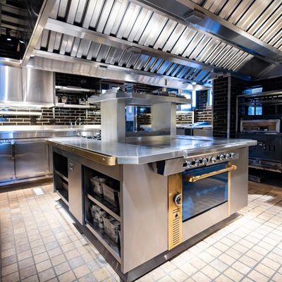 Commercial catering equipment selection for a hospitality business
