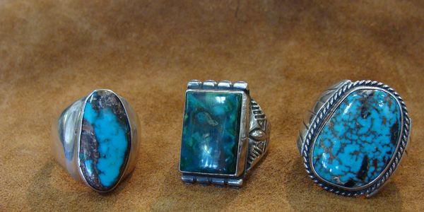 Native American Silver & Turquoise Jewelry 