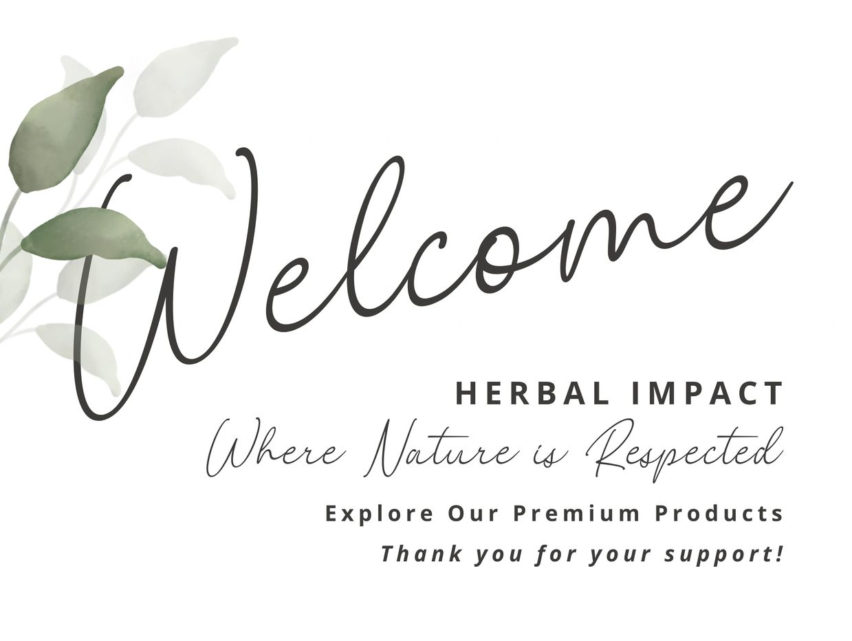 Welcoming banner for Herbal Impact 