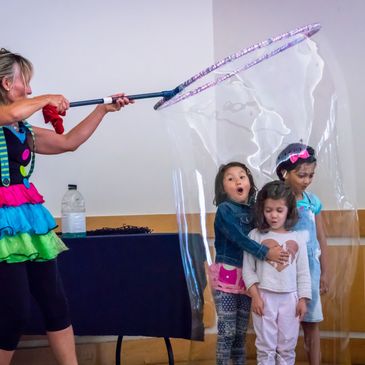 Bubble event at school