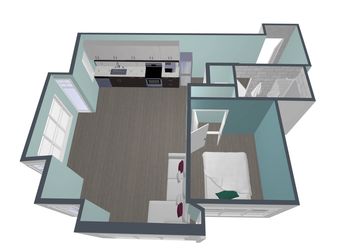 One Bedroom/One Bathroom
