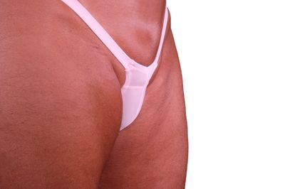 Micro penis swimsuit to make your penis tiny.