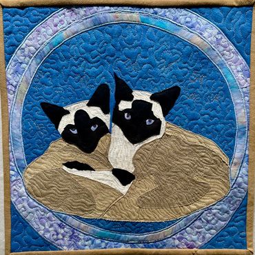 Cat Cuddles 2 - 12"x12"