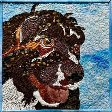 Liberty the cocker spaniel - 12"x12"