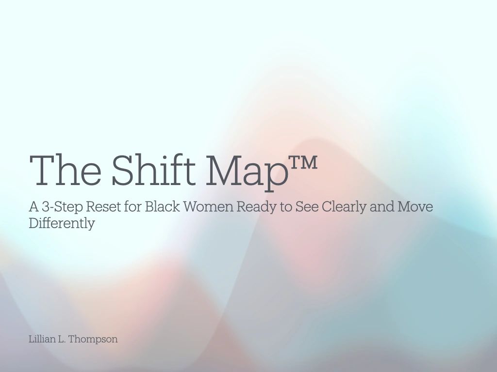 The Shift Map™ cover sheet