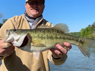 Guided Fly Fishing for Spotted Bass on the Etowhah River