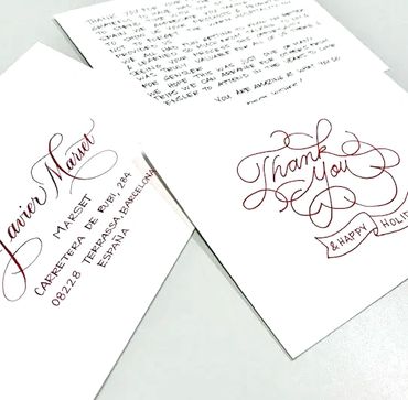 calligraphy
hand lettered
lettering
script