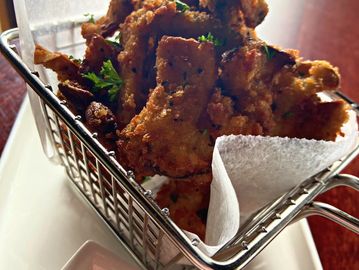 Fried Oyster Mushrooms