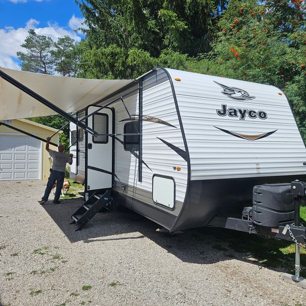 2018 Jayco Camper. Our first camper rental.