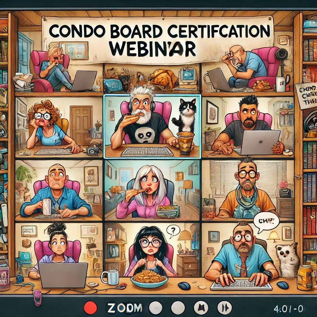Condo Board Certification Webinar April 2026 Dates