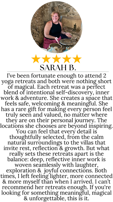 Customer review Sarah b 