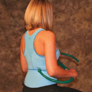 The Original Backnobber 2 Backnobber Trigger Point Therapy Tool for reducing neck and back pain
