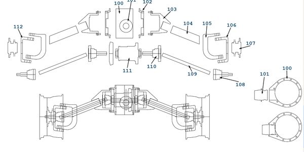 Exploded diagram from Patent of components