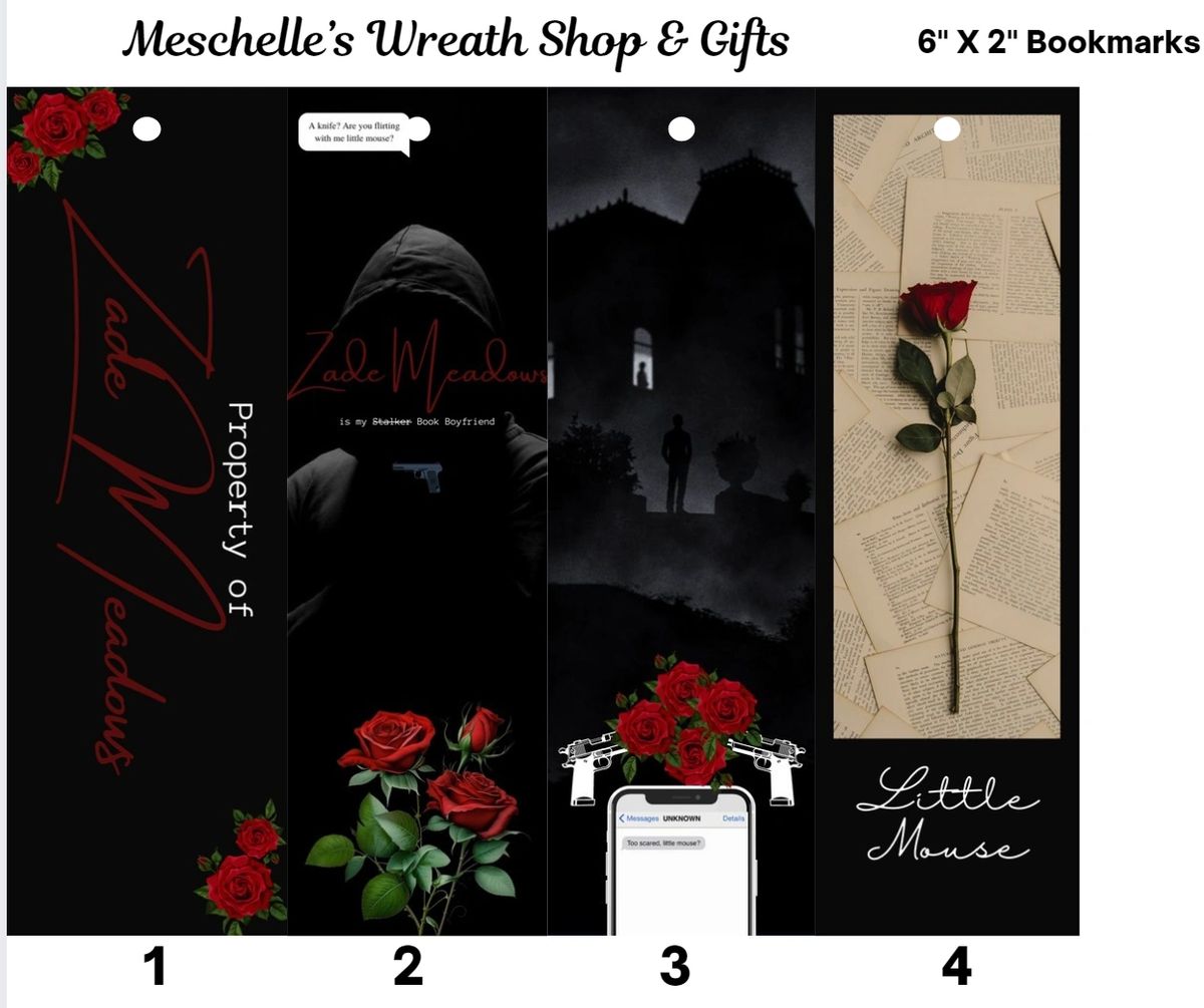 Dark Romance Smut (Haunting Adeline) Themed Bookmarks