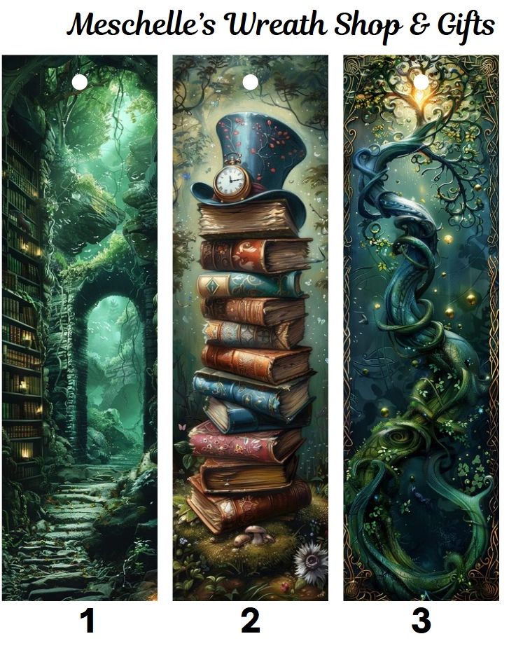Fantasy Hat 2 Themed Bookmarks