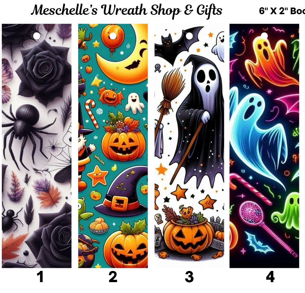 Halloween Themed Bookmarks