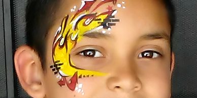 Boys Face Painting - Orange County Face Painting Services