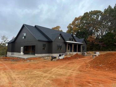 Custom built home in Bradford, TN.