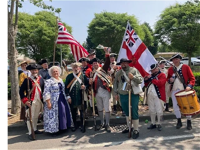 4th of July parade participants.