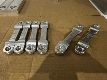 Completed CNC Machined Brake caliper Spacers