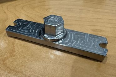 Mazak Europe Lathe Clamp removal Tool for a local CNC Servicing company, designed and machined.
