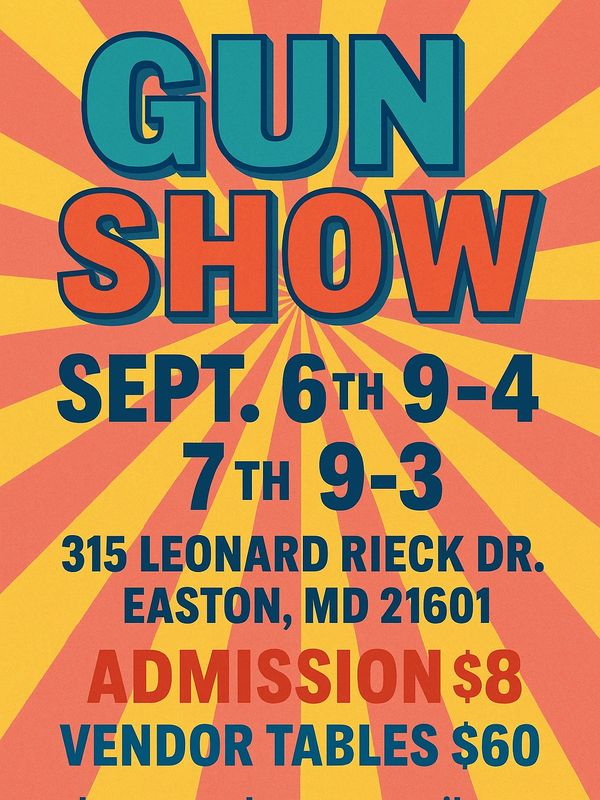 Sept. Gun Show Flyer