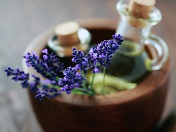 lavender massage
